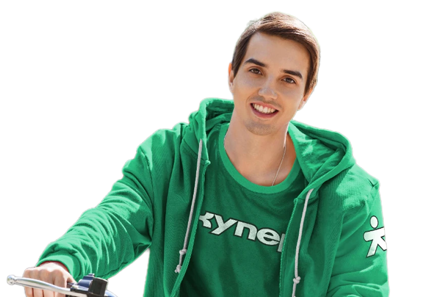 Велокурьер в Купер
